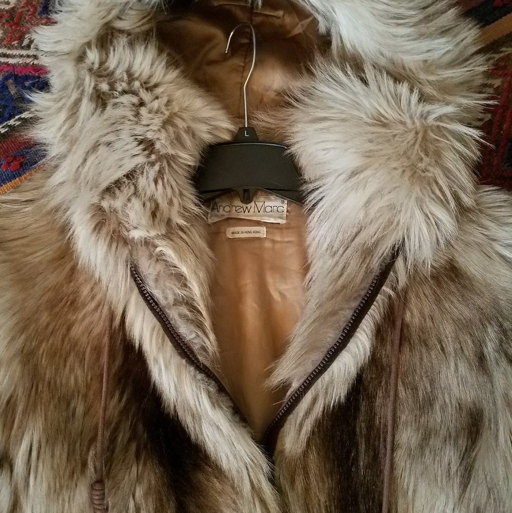 Rare vintage nanny goat fur coat - Picture 2 of 3